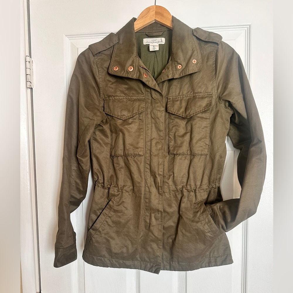 LOGG H&M Utility Jacket in Olive Green - size 4